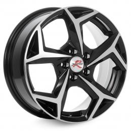 X`trike RST R066 6.5x16 PCD5x114.3 ET50 DIA 66.1  BK/FP